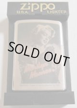 画像: ☆マリリン・モンロー！Marllyn monroe ２００１年 銀加工 ZIPPO！新品B