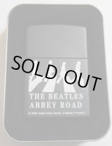 画像: ☆THE BEATLES！ビートルズ！ＡＢＢＥＹ ＲＯＡＤ ２００５年 黒 BLACK ZIPPO！新品