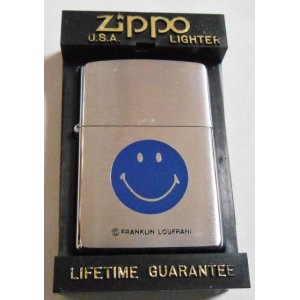 画像: ☆いつも・・ニコニコ！スマイリー　ブルーのＳＭＩＬＥＹ １９９９年１２月 ＃２００ ZIPPO！新品