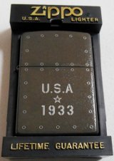 画像: ☆ミリタリー感あふれる・・１９９８年１月製  USA ☆ １９３３ 渋い色合い  ZIPPO！新品