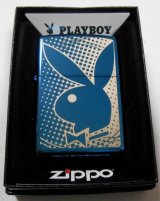 画像: ☆PLAYBOY ブルー２０１６ COMPLETE LINE COLLECTION！ ZIPPO！新品