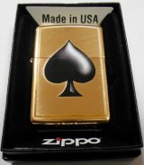 画像: ☆２０１６ COMPLETE LINE COLLECTION！スペード HP BRASS ZIPPO！新品