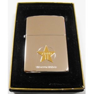 画像: ☆ GOLD STER！☆デザイン 銀加工 ２００３年 ZIPPO！新品