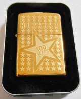 画像: ☆ハリウッド １００周年記念！Hollywood ２００３年 Solid Brass Zippo！新品