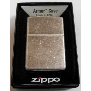 画像: ☆渋い！アーマー・アンティーク・シルバー！２０１６ Armor Antique Silver Zippo！新品