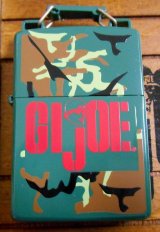 画像: ☆GI JOE！燃料携行缶デザイン グリーン・両面カモ １９９８年４月製 限定ZIPPO！新品B