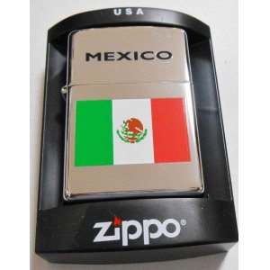 画像: ☆メキシコ 国旗！MEXICO フラッグデザイン ２００４年 ＃２５０ ZIPPO！新品