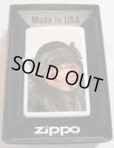 画像: ★笑う・・サル！可愛い・・スマイルモンキー ２０１４年 USA ホワイト 猿 ZIPPO！新品