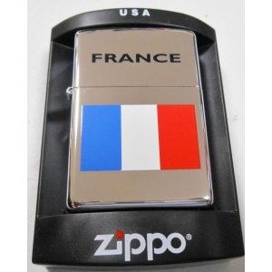 画像: ☆フランス 国旗！FRANCE フラッグデザイン ２００４年 ＃２５０ ZIPPO！新品