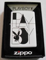 画像: ☆人気の・・PLAYBOY！プレイボーイ ２０１１年 USA ホワイト ZIPPO！新品