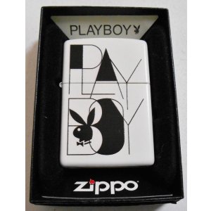 画像: ☆人気の・・PLAYBOY！プレイボーイ ２０１１年 USA ホワイト ZIPPO！新品