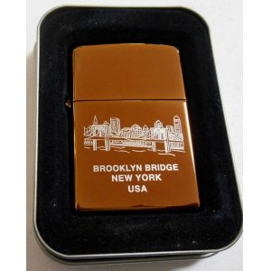 画像: ★BROOKLYN BRIDGE NY！ブロンズカラー ２００３年 ZIPPO！新品 