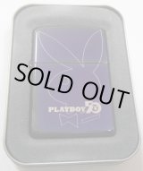 画像: ☆PLAYBOY！プレイボーイ ５０周年 ２００３年 インディゴブルー USA ZIPPO！新品