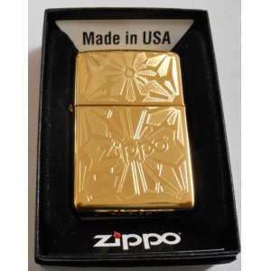 画像: ☆お洒落な・・オーナメントデザイン！真鍮ソリッドブラス ２０１３年 USA ZIPPO！新品