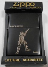 画像: ★DON'T MOVE！動くな！Sniper 狙撃手 限定 １９９９年１月 BLACK ZIPPO！新品