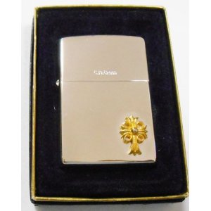 画像: 人気の・・クロス！Gold Cross Metal 銀加工 ２０００・XVI 限定 ZIPPO！新品