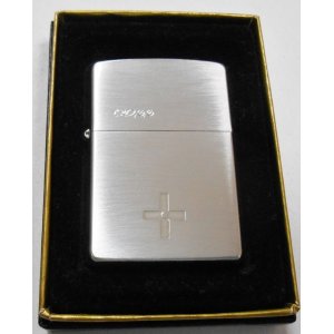 画像: 人気の・・クロス！シンプルな・・Cross  銀加工 ２００４年 ZIPPO！新品