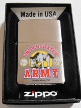 画像: ☆米軍 ARMY！陸軍アーミー 牛の・・デザイン！２０１０年 USA ＺＩＰＰＯ！新品