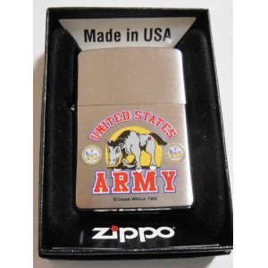 画像: ☆米軍 ARMY！陸軍アーミー 牛の・・デザイン！２０１０年 USA ＺＩＰＰＯ！新品