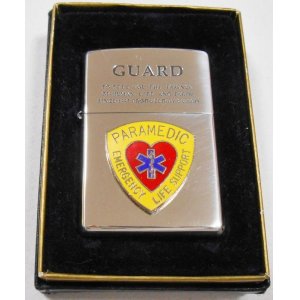 画像: ☆GUARD！人命救助 レスキュー ★STAR OF LIFE １９９８年７月 銀加工鏡面ZIPPO！未使用品B