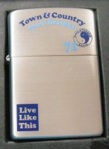 画像: ☆Ｔ＆Ｃ タウン＆カントリー！サーフブランド ２００３年 銀加工 ７１  ＺＩＰＰＯ！新品