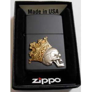 画像: ★スカルエンブレム！２０１６ COMPLETE LINE COLLECTION！ブラック  ZIPPO！新品