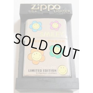 画像: ☆いつも・・ニコニコ！スマイリー ＳＭＩＬＥＹ Love & Peace １９９９年 限定 ZIPPO！未使用品