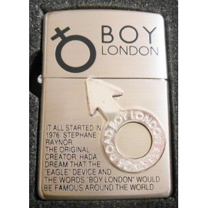 画像: ☆BOY LONDON！ボーイロンドン １９９６年１０月 男＆女 デザイン ZIPPO！新品