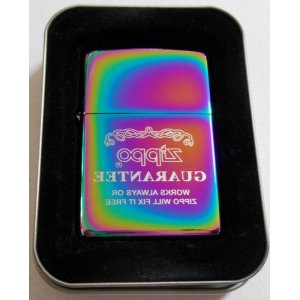 画像: ★珍品エラー品！逆 GUARANTEE デザイン スペクトラム ２００３年 ZIPPO！新品