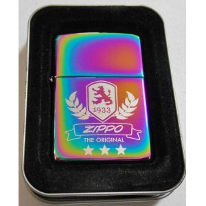 画像: ☆人気の・・スペクトラム！虹色 SPECTRUM アメリカン柄 ２００２年 ZIPPO！新品A