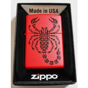 画像: さそり！Scopion ２０１６年 色鮮やかな・・レッド USA ZIPPO！新品