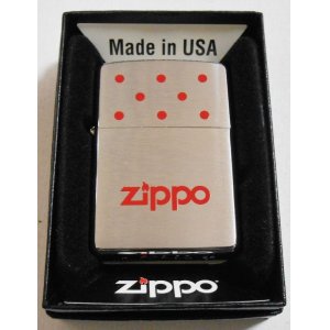 画像: ８ DOTデザイン！レッド ８穴チムニー柄 ２００２年 ＃２００ ZIPPO！新品