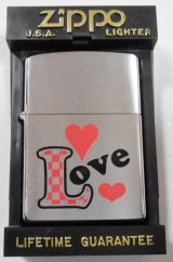 画像: ☆ I Love Heart！楽しい両面デザイン！１９９８年６月製 ZIPPO！新品