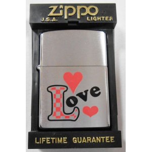 画像: ☆ I Love Heart！楽しい両面デザイン！１９９８年６月製 ZIPPO！新品