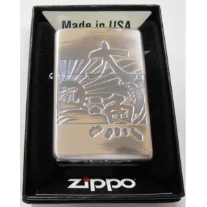 画像: ☆大漁！漁師さん・釣り人・魚屋さん・漁業の方へ・・２０１６年 アンティ―クシルバー ZIPPO！新品