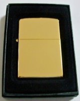 画像: ★輝く・・ゴールド！フラットボトム GOLD PLATE ２００８年８月 ＺＩＰＰＯ！新品