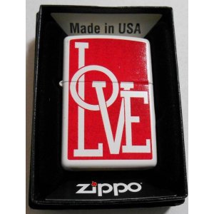 画像: LOVE ラブ！きれいな・・デザイン ２０１５年 ホワイト ZIPPO！新品