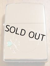 画像: ☆ お洒落な・・Good Luck クローバー！木箱入り ２００５年７月 限定ZIPPO！新品