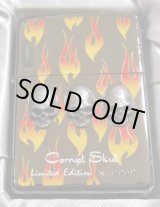 画像: ☆迫力のスカル！豪華限定 Corrupt Skull ６０ｃｍチェーン付 ２００１年 ブラック ZIPPO！未使用品
