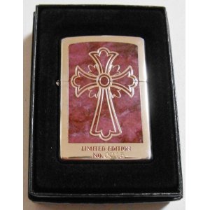 画像: ★お洒落な・・クロス ＆ パープル ２０００年 限定 ZIPPO！新品A
