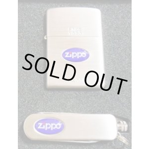 画像: ★ZIPPO OUT DOOR！２００３年１０月 限定 キャンピンググリル柄＆メタルオイルマッチ（マルチツール）！未使用品