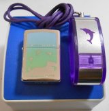 画像: ☆イルカ！ＤＯＬＰＨＩＮ 限定セット！ドルフィン携帯灰皿付 ２００１年８月 ＺＩＰＰＯ！展示品B