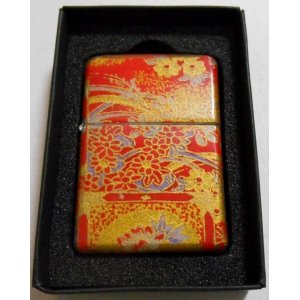 画像: ☆和紙！色鮮やかな・・和紙巻き 和柄 ２００３年 ＺＩＰＰＯ！未使用品