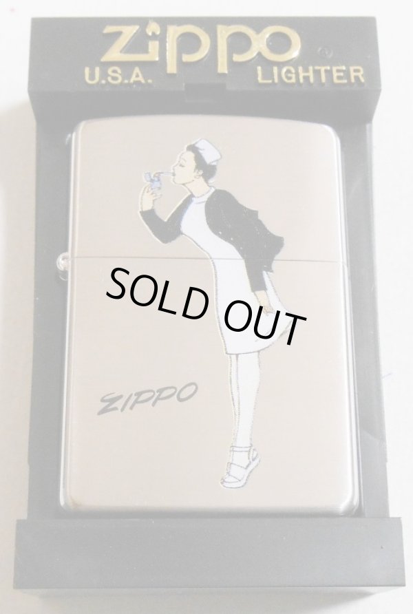 画像1: ☆Windy！ウィンディ 看護士 ナース・バージョン！２００３年 コスチューム ZIPPO！新品