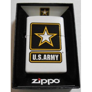 画像: ☆米軍 US ARMY！ZIPPO社 ２０１６年モデル 陸軍 ホワイト  USA ZIPPO！新品