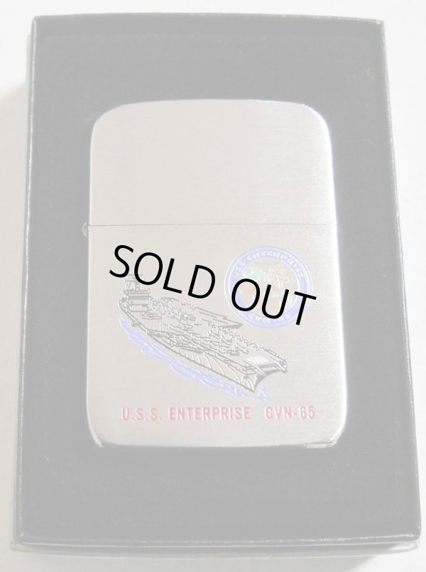 画像1: ★１９４１ 米海軍！ＵＳＳ ENTERPRISE ＣＶNー６５ ２００４年 ＺＩＰＰＯ！新品