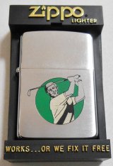 画像: ☆１９８５年 スポーツシリーズ Golf ゴルファー ＃２００  ZIPPO！未使用品