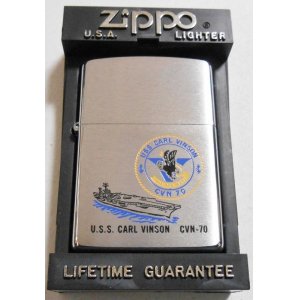 画像: ★米海軍！ＵＳＳ CARL VINSON ＣＶNー７０ ２００１年 ＃２００ ＺＩＰＰＯ！新品