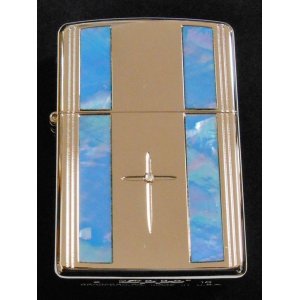 画像: ☆天然貝！SHELL INRAY お洒落な・・クロス 限定２００個 ２０１０年 ZIPPO！新品