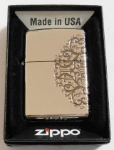 画像: ★アラベスク！ARABESQU ３面連続デザイン パラジウム加工 ２０１１年 ZIPPO！新品